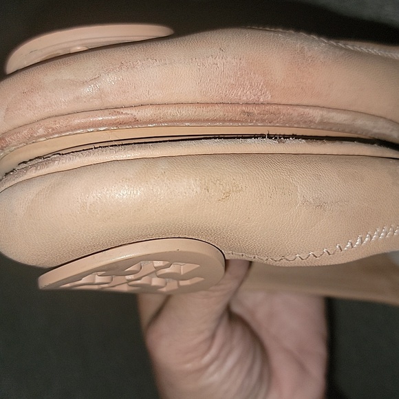 Tory Burch Women's Tan Ballet Flats Size 8 - Picture 9 of 9